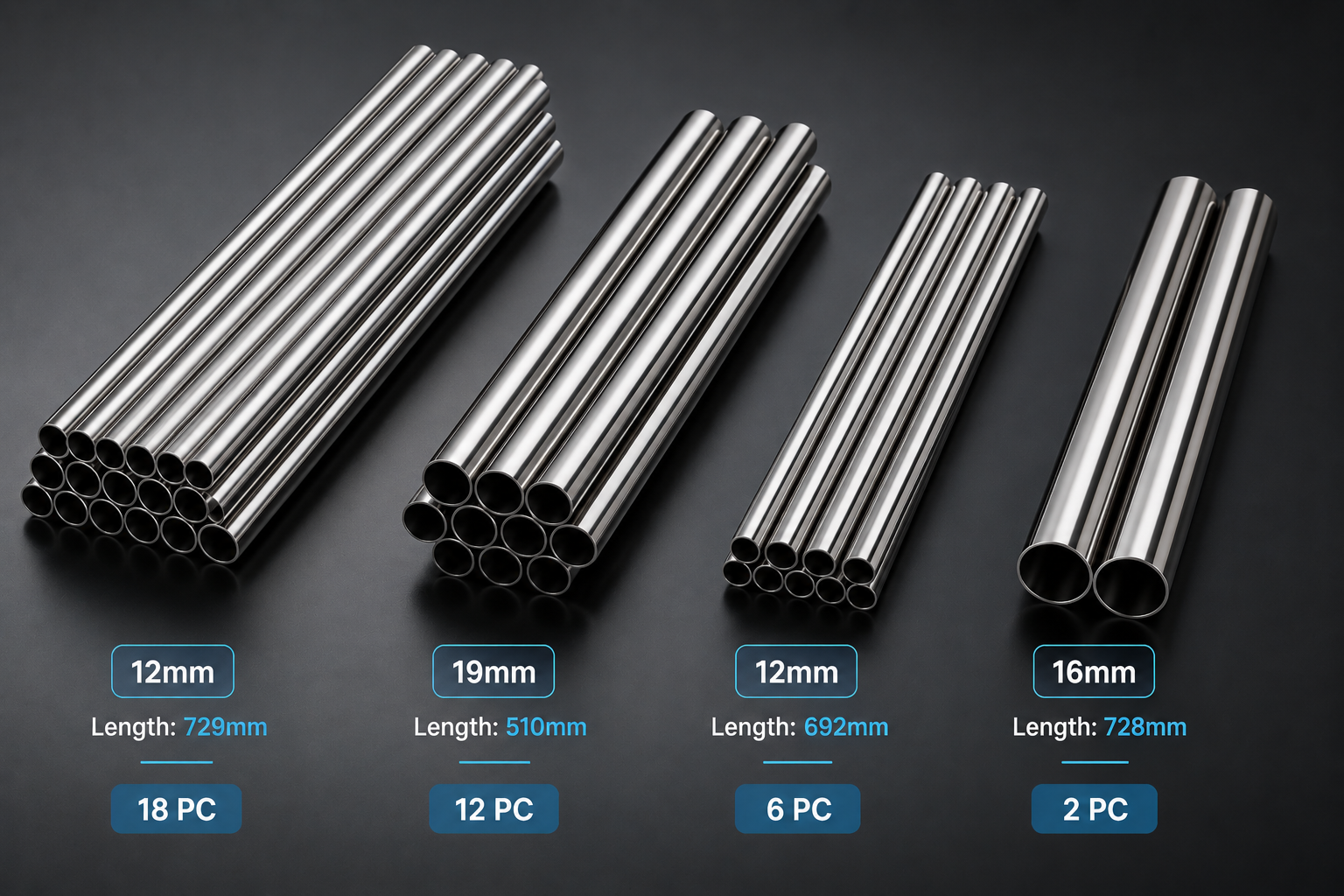SS cut pieces pipe for cloth dry stand